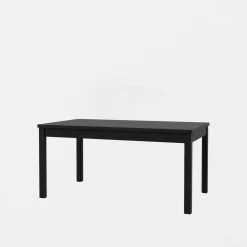 Stoły|FORTE Stół rozkładany czarny 160-207 cm