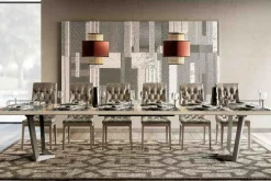 Modum Stół rozkładany ELITE DAY złota brzoza 200 - 300 cm