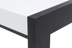 Stoły| Stół rozkładany IMPERIA połysk biały / czarny