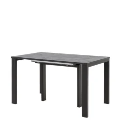 Stół rozkładany industrialny ciemny beton VAST