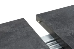 Stół rozkładany industrialny ciemny beton VAST