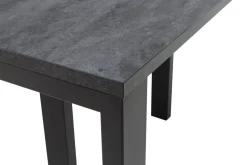 Stół rozkładany industrialny ciemny beton VAST