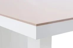 Stół rozkładany KOLOS II połysk cappucino / biały