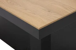 Stół rozkładany KOLOS MAX czarny / dąb słoneczny