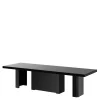 Stół rozkładany KOLOS MAX czarny połysk