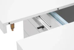 Stół rozkładany KOLOS połysk biały