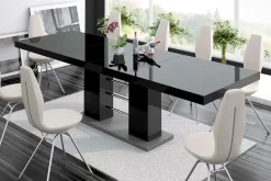 Stół rozkładany LINOSA 2 połysk czarny