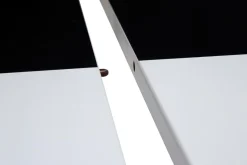 Stoły| Stół rozkładany PIANOSA połysk biały / czarny