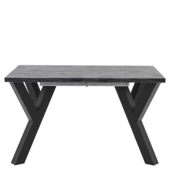 Stół rozkładany PIER ciemny beton