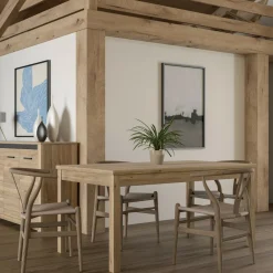 FORTE Stół rozkładany skandynawski do jadalni