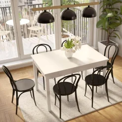 inny Stół rozkładany UNO biały 120-160 cm