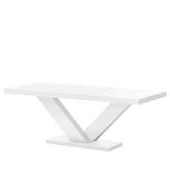 Stoły| Stół rozkładany VICTORIA połysk biały