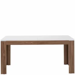 Stół rozkładany z białym blatem w połysku