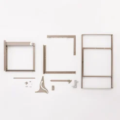 Systemy Cargo|VORTUNG Stelaż do cargo narożnego, prawostronny, champagne gold