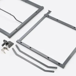 VORTUNG Stelaż do cargo podblatowego, 60 cm, highclass grey