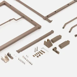 Systemy Cargo|VORTUNG Stelaż do cargo podblatowego, do szafki 60 cm, front uchylny, champagne gold