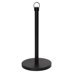 Stojaki Na Ręczniki Papierowe|Prima Cucina Stojak na ręcznik papierowy czarny metalowy 35 cm