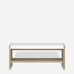 inny Stolik do salonu CALIMA dąb cremona biały