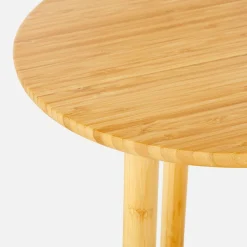 inny Stolik drewniany z półką PININI