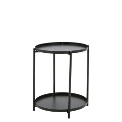 Stoliki Kawowe| Stolik kawowy czarny metalowy SALAR