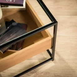 Stolik kawowy szklany DORSUM