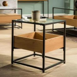 Stolik kawowy szklany DORSUM