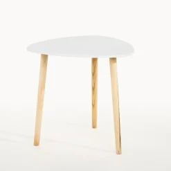 Stoliki Kawowe|inny Stolik kawowy trójnóg biały 46 cm