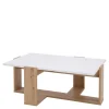 FORTE Stolik kawowy z białym blatem COFFEE TABLES
