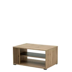 DiTrendi Stolik kawowy z lamelami MALAGA