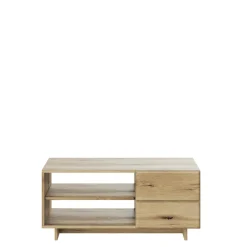 DiTrendi Stolik kawowy z półkami FENIX