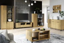 DiTrendi Stolik kawowy z półkami SKALA