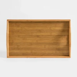 inny Stolik śniadaniowy składany bambusowy 50x30x21 cm