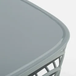 Meble Ogrodowe|Meble Ogrodowe|inny Stolik ogrodowy z pojemnikiem HAMILLO jasnoszary