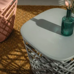 Meble Ogrodowe|Meble Ogrodowe|inny Stolik ogrodowy z pojemnikiem HAMILLO jasnoszary