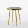 inny Stolik okrągły na złotych nogach EFUZZO
