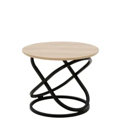 Stolik okrągły SCELTO kolor dąb