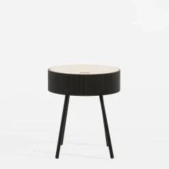 Stoliki Kawowe|inny Stolik okrągły szary 40,5x47,5 cm