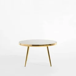 inny Stolik okrągły złoty EFUZZO