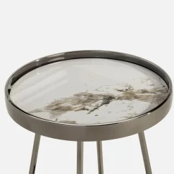 Stoliki Kawowe|inny Stolik z marmurkowym blatem DELLONDI