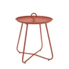 Stolik z uchwytem czerwony PEONY