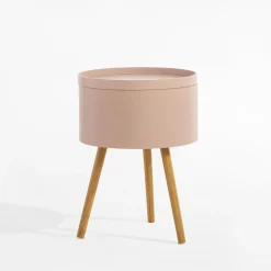 Stoliki Kawowe|inny Stolik ze schowkiem FULMIO różowy