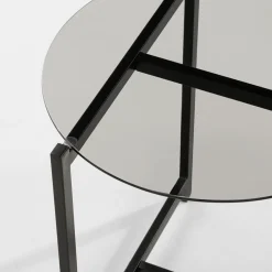 Stoliki Kawowe|inny Stolik ze szklanym blatem STRELLICE 40 cm