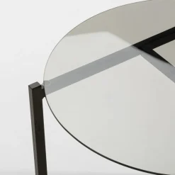 Stoliki Kawowe|inny Stolik ze szklanym blatem STRELLICE 50 cm