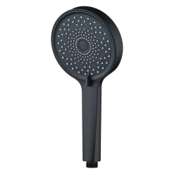 Umywalki I Baterie|Umywalki I Baterie|Deante Słuchawka prysznicowa okrągła 3-funkcyjna nero ALPINIA