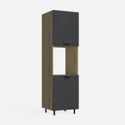 Szafki Kuchenne|inny Słupek do zabudowy piekarnika MILENA M/D60SP grafit