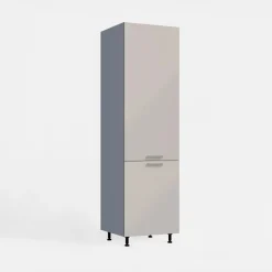 Szafki Kuchenne|inny Słupek pod lodówkę MILENA 60 cm kaszmir