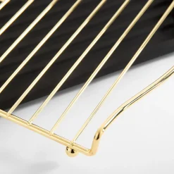 inny Suszarka do naczyń czarno-złota 47,5x26,5x11 cm