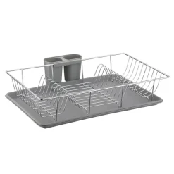 Prima Cucina Suszarka do naczyń szara 46,5x31x10 cm