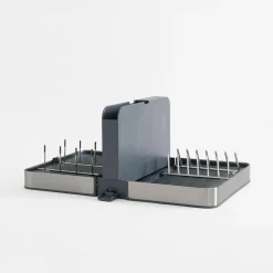 Suszarki I Ociekacze|inny Suszarka na naczynia składana szara 48,3x35x20,2 cm