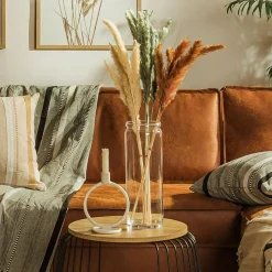 Suszona TRAWA PAMPASOWA 75 cm, 10 szt